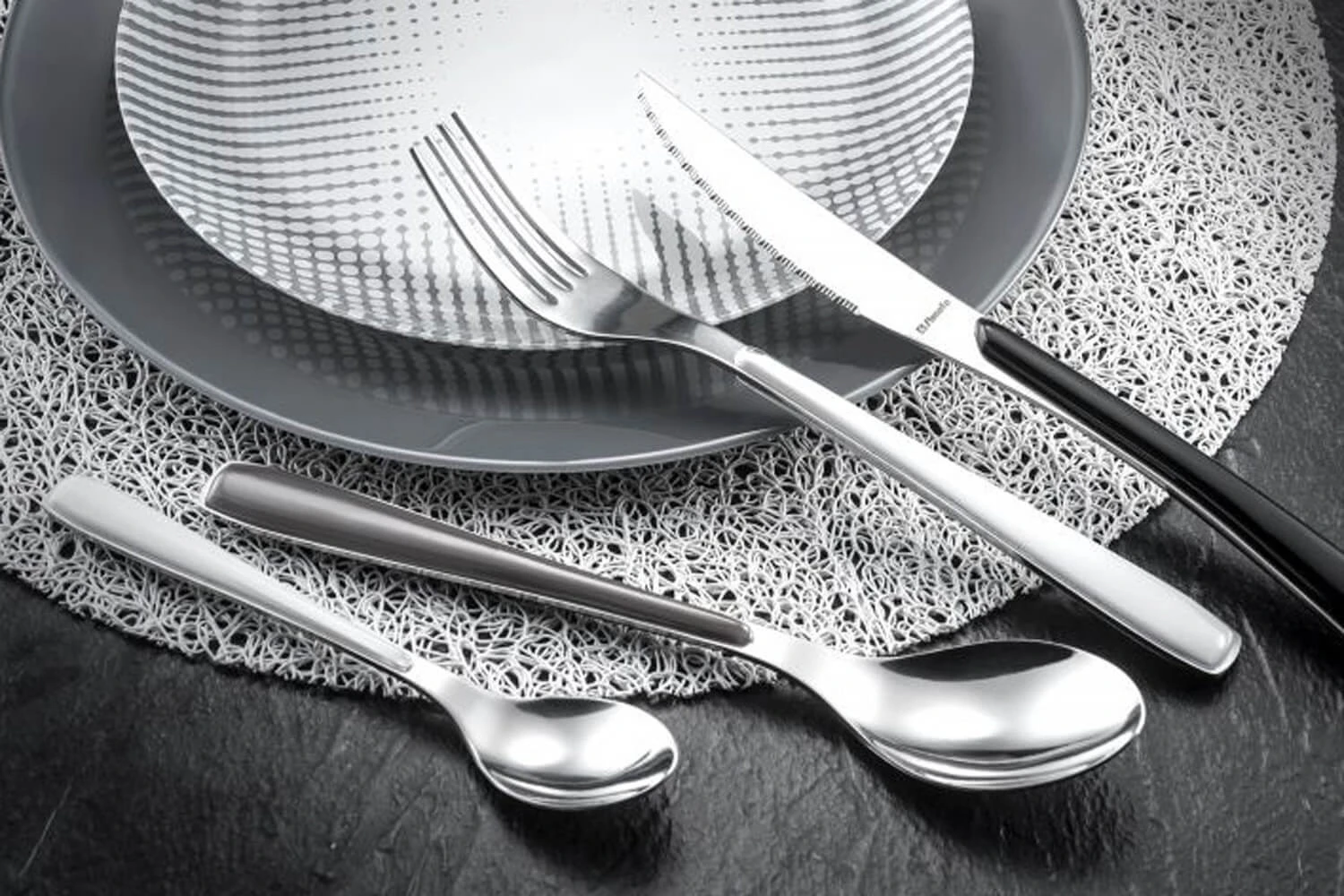 Amefa Zephyr 24-piece Cutlery Set - Taupe Colour 10 Amefa Zephyr 24-piece Cutlery Set - Taupe Colour - Image 8