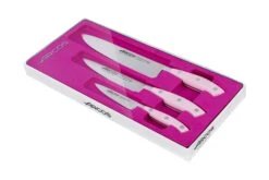 Arcos Riviera Pink 3-piece Kitchen Knife Set -Kitchen Knife Shop arcos riviera pink 3 piece kitchen knife set 5