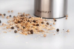 BergHOFF Essentials Salt And Pepper 2 In 1 Mill - Stainless Steel -Kitchen Knife Shop berghoff essentials salt and pepper 2 in 1 mill stainless steel 3