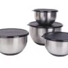BergHOFF Essentials Set Of 4 Stainless Steel Bowls With Non-slip Base -Kitchen Knife Shop berghoff essentials set 4 stainless steel bowls non slip base