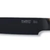 BergHOFF Ron Titan Ash Wood Carving Knife 19cm - Black Titanium Coating -Kitchen Knife Shop berghoff ron titan ash wood carving knife 19cm black titanium coating