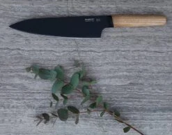 BergHOFF Ron Titan Ash Wood Chef Knife 19cm - Black Titanium Coating 10 BergHOFF Ron Titan Ash Wood Chef Knife 19cm - Black Titanium Coating -Kitchen Knife Shop berghoff ron titan ash wood chef knife 19cm black titanium coating 2