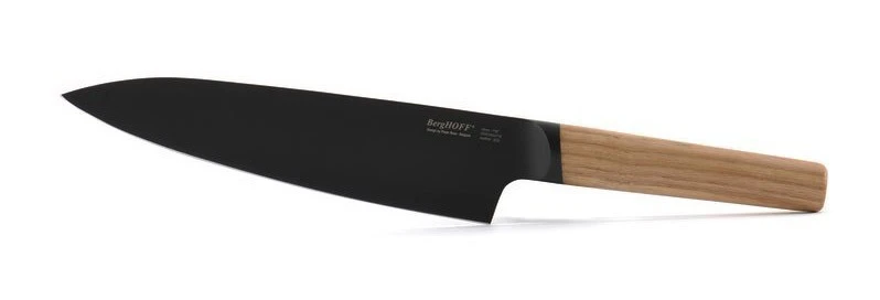 BergHOFF Ron Titan Ash Wood Chef Knife 19cm - Black Titanium Coating 8 BergHOFF Ron Titan Ash Wood Chef Knife 19cm - Black Titanium Coating - Image 6