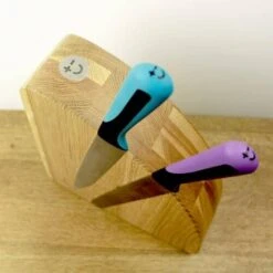 Bisbell Magnetic Knife Block Made Of Oak Wood -Kitchen Knife Shop bisbell magnetic knife block oak wood 7