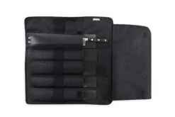 CHEF ROLL Empty Bag With Knife Roll For 10 Knives And Accessories - Black -Kitchen Knife Shop chef roll empty bag knife roll 10 knives accessories black 4