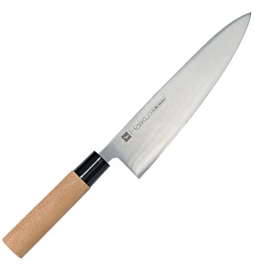 Chroma Haiku Japanese Chef Knife 20cm - Honoki Wood Handle 4 Chroma Haiku Japanese Chef Knife 20cm - Honoki Wood Handle - Image 2