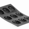 De Buyer Moul'flex 9-Hole Madeleine Mould 2 De Buyer Moul'flex 9-Hole Madeleine Mould -Kitchen Knife Shop de buyer moulflex 9 hole madeleine mould