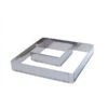 DE BUYER Professional Extensible Square Baking Frame - Stainless Steel -Kitchen Knife Shop de buyer professional extensible square baking frame stainless steel