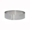 De Buyer Spring Stainless Steel Pastry Ring - Expandable -Kitchen Knife Shop de buyer spring stainless steel pastry ring expandable