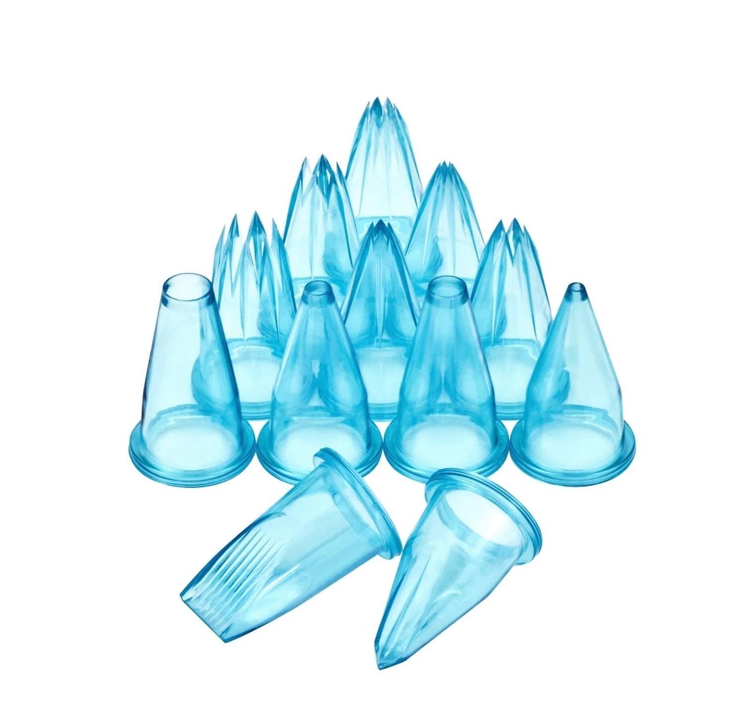 Deglon 12-piece Set Of Blue Polycarbonate Nozzles 3 Deglon 12-piece Set Of Blue Polycarbonate Nozzles
