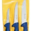 Dick Ergogrip 3-piece Butcher Knife Set - Blue Handles 1 Dick Ergogrip 3-piece Butcher Knife Set - Blue Handles -Kitchen Knife Shop dick ergogrip 3 piece butcher knife set blue handles