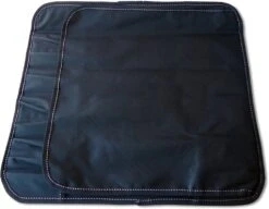 Empty Knife Roll Bag With Space For 11 Kitchen Tools - Martinez & Gascon -Kitchen Knife Shop empty knife roll bag 11 kitchen tools martinez gascon 2