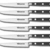 FISCHER 6-piece Steak Knife Set With Serrated Blades 11cm - Sabatier 64