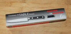 FISCHER 6-piece Steak Knife Set With Serrated Blades 11cm - Sabatier 64 7 FISCHER 6-piece Steak Knife Set With Serrated Blades 11cm - Sabatier 64 -Kitchen Knife Shop fischer 6 piece steak knife set serrated 11cm sabatier64 2