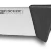 Fischer Butcher Knife 17cm - Black, Synthetic Handle -Kitchen Knife Shop fischer butcher knife 17cm black handle