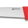 FISCHER Butcher Knife 25cm With Red Handle -Kitchen Knife Shop fischer butcher knife 25cm red handle
