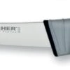 Fischer Sandvik Boning Knife Rigid Blade 13cm - Black And Grey Handle 1 Fischer Sandvik Boning Knife Rigid Blade 13cm - Black And Grey Handle -Kitchen Knife Shop fischer sandvik boning knife rigid blade 13cm black grey handle