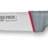 Fischer Sandvik Skinning Knife 17cm Red Handle With Grey Elastomer