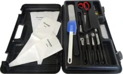 FISCHER Student's Tool Case With 18 Kitchen Tools + 1 Scale + 1 Padlock -Kitchen Knife Shop fischer student tool case 18 kitchen tools 2