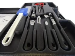 FISCHER Student's Tool Case With 18 Kitchen Tools + 1 Scale + 1 Padlock -Kitchen Knife Shop fischer student tool case 18 kitchen tools 5