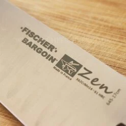 FISCHER Zen Professional Santoku Knife 17cm - Hollow Edge Blade 9 FISCHER Zen Professional Santoku Knife 17cm - Hollow Edge Blade -Kitchen Knife Shop fischer zen professional santoku knife 17cm hollow edge blade 3