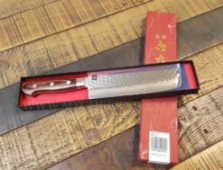 Kitchen Knife Shop 28 Kitchen Knife Shop -Kitchen Knife Shop jikko mahogany tsuchime japanese nakiri knife 16cm damascus steel blade 1