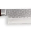 Jikko Mahogany Tsuchime Japanese Nakiri Knife 16cm Damascus Steel Blade 2 Jikko Mahogany Tsuchime Japanese Nakiri Knife 16cm Damascus Steel Blade -Kitchen Knife Shop jikko mahogany tsuchime japanese nakiri knife 16cm damascus steel blade
