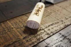 Jikko Tokusei Japanese Ajikiri Knife 12cm Nihon Steel Blade, Magnolia Wood Handle -Kitchen Knife Shop jikko tokusei japanese ajikiri knife 12cm nihon steel blade magnolia handle 6