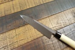 Jikko Tokusei Japanese Mioroshi Deba Knife 21cm Nihon Steel Blade, Magnolia Wood Handle -Kitchen Knife Shop jikko tokusei japanese mioroshi deba knife 21cm nihon steel blade magnolia handle 4