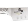Kai Seki Shoso Santoku Knife Scalloped Blade 16.5cm -Kitchen Knife Shop kai seki magoroku shoso santoku knife scalloped blade 16cm