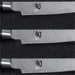 Kai Shun Classic 4-piece Steak Knife Set - Damascus Steel Blades 12.5cm -Kitchen Knife Shop kai shun classic 4 piece steak knife set 4