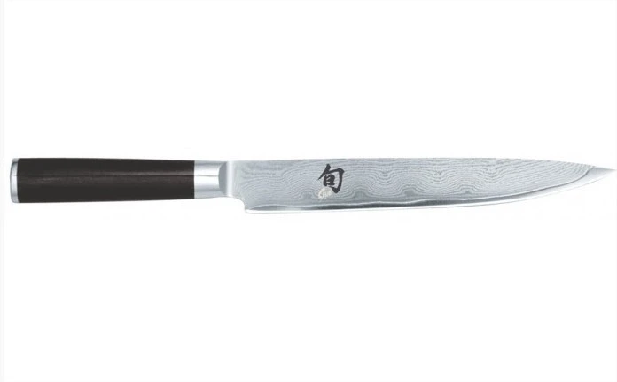KAI Shun Classic Carving/Slicing Knife 23cm - Damascus Steel Blade 3 KAI Shun Classic Carving/Slicing Knife 23cm - Damascus Steel Blade