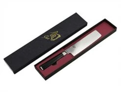 Kai Shun Classic Nakiri Knife Damascus Blade 16.5cm -Kitchen Knife Shop kai shun classic nakiri knife damascus blade 16cm 2