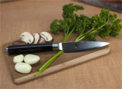 Kai Shun Classic Paring Knife 9cm - Damascus Steel Blade -Kitchen Knife Shop kai shun classic paring knife 9cm damascus blade 3