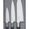 KAI Wasabi Black 3-piece Knife Set: 2 Utility Knives & 1 Santoku Knife 2 KAI Wasabi Black 3-piece Knife Set: 2 Utility Knives & 1 Santoku Knife -Kitchen Knife Shop kai wasabi black 3 piece knife set 2 utility knives 1 santoku knife