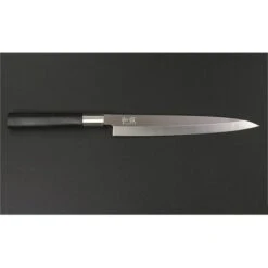 KAI Wasabi Black Yanagiba Knife 21cm -Kitchen Knife Shop kai wasabi black yanagiba knife 21cm 2