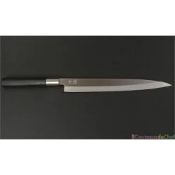 KAI Wasabi Black Yanagiba Knife 24cm 8 KAI Wasabi Black Yanagiba Knife 24cm -Kitchen Knife Shop kai wasabi black yanagiba knife 24cm 2