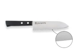 Kanetsugu Rev 21 Santoku Knife Micro-serrated Blade 13.5cm