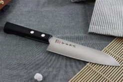 Kanetsugu Rev 21 Santoku Knife Micro-serrated Blade 13.5cm -Kitchen Knife Shop kanetsugu rev 21 santoku knife micro serrated blade 13cm 4