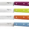 Opinel N°112 Set Of 4 Paring Knives 10cm With Colourful Handles -Kitchen Knife Shop opinel n112 set 4 paring knives 10cm colourful handles