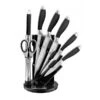 Pradel Excellence 7-piece Knife Block With Sharpening Steel & Kitchen Shears -Kitchen Knife Shop pradel excellence 7 piece knife block