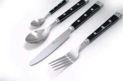 Pradel Excellence Belle Table 16-piece Cutlery Set - Black Handles -Kitchen Knife Shop pradel excellence belle table 16 piece cutlery set black handles 2