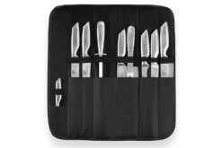 Pradel Excellence Knife Bag With 9 Stainless Steel Knives -Kitchen Knife Shop pradel excellence knife bag 9 stainless steel knives 1