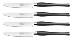 Pradel Excellence Manoir 16-Piece Cutlery Set - Black Handles -Kitchen Knife Shop pradel excellence manoir 16 piece cutlery set black handles 3
