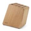 Sabatier Accessories Empty Knife Block For 8 Knives - Made Of Beech Wood -Kitchen Knife Shop sabatier accessories empty knife block 8 knives beech wood