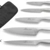 Sabatier Fuso Nitro+ 5-piece Knife Bag Set - Stainless Steel Blades And Handles