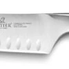 Sabatier Fuso Nitro+ Santoku Knife Fluted Blade 18cm Sandvik Stainless Steel -Kitchen Knife Shop sabatier fuso nitro santoku knife fluted blade 18cm sandvik stainless steel