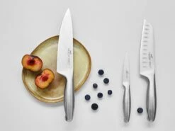 Sabatier Fuso Nitro+ Santoku Knife Fluted Blade 18cm Sandvik Stainless Steel -Kitchen Knife Shop sabatier fuso nitro santoku knife fluted blade 18cm sandvik stainless steel 3