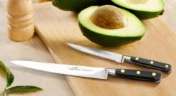 Sabatier Ideal 100% Forged Chef Knife 20cm With Brass Rivets -Kitchen Knife Shop sabatier ideal 100 forged chef knife 20cm brass rivets 3