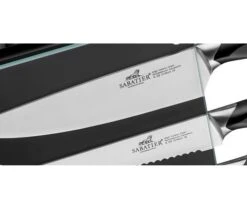 Sabatier International Denver Magnetic Block With 5 Kitchen Knives -Kitchen Knife Shop sabatier international denver magnetic block 5 kitchen knives 2